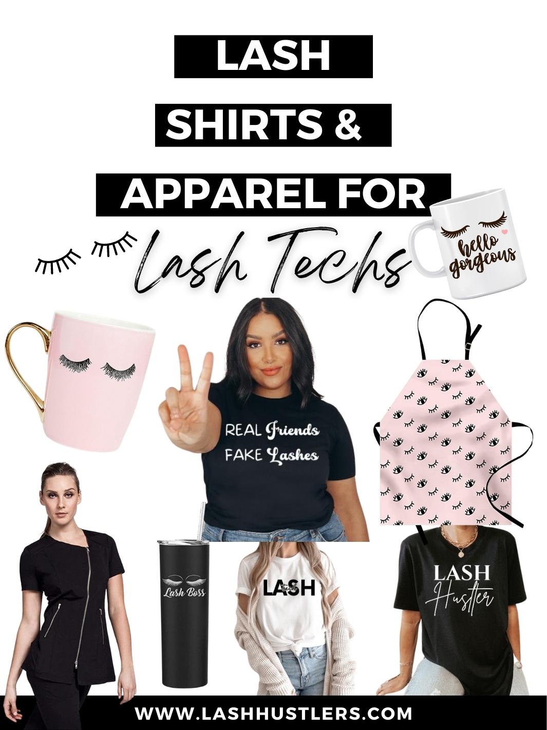 Lash Shirts & Apparel for Eyelash Techs – Lash Hustlers