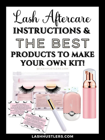 Lash Extension Aftercare | Products & Instructions